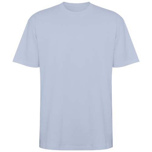 T-shirt personnalisable unisexe oversize coton épais 210g Bull Bleu zen
